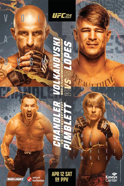 UFC 314 Volkanovski vs Lopes